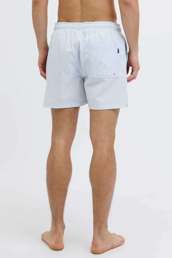 JPSTMAUI Seersucker short de bain - Cashmere Blue