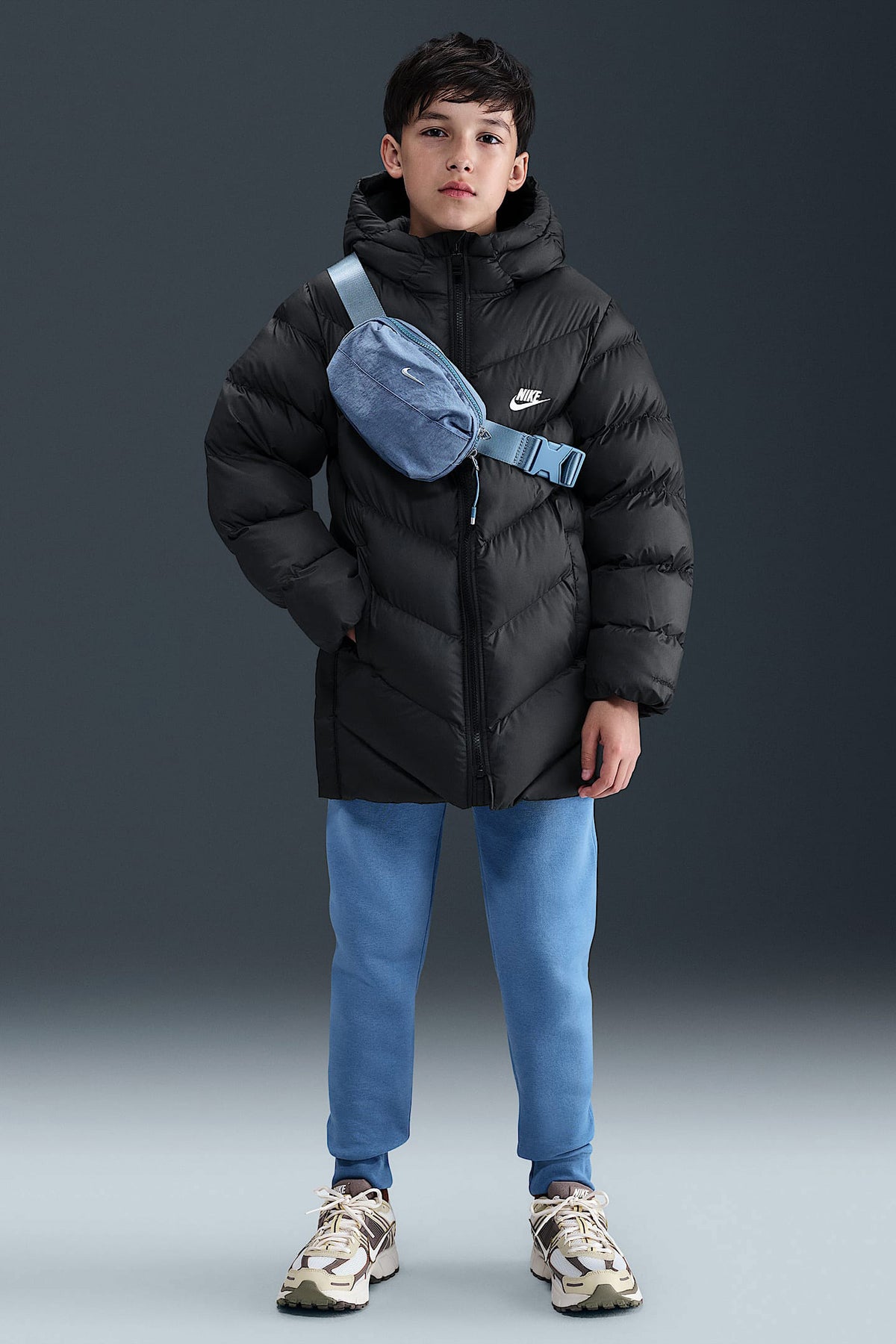 Sportswear All Day Play parka matelassée - Black