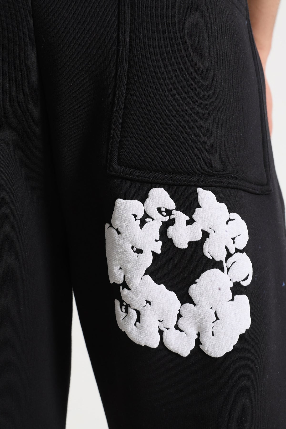 Pantalon en sweat - Black + White