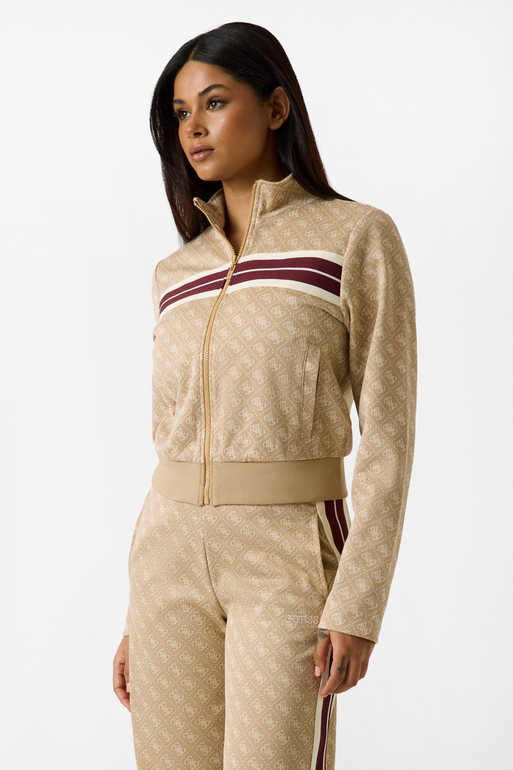 Trainingsjacke - Beige