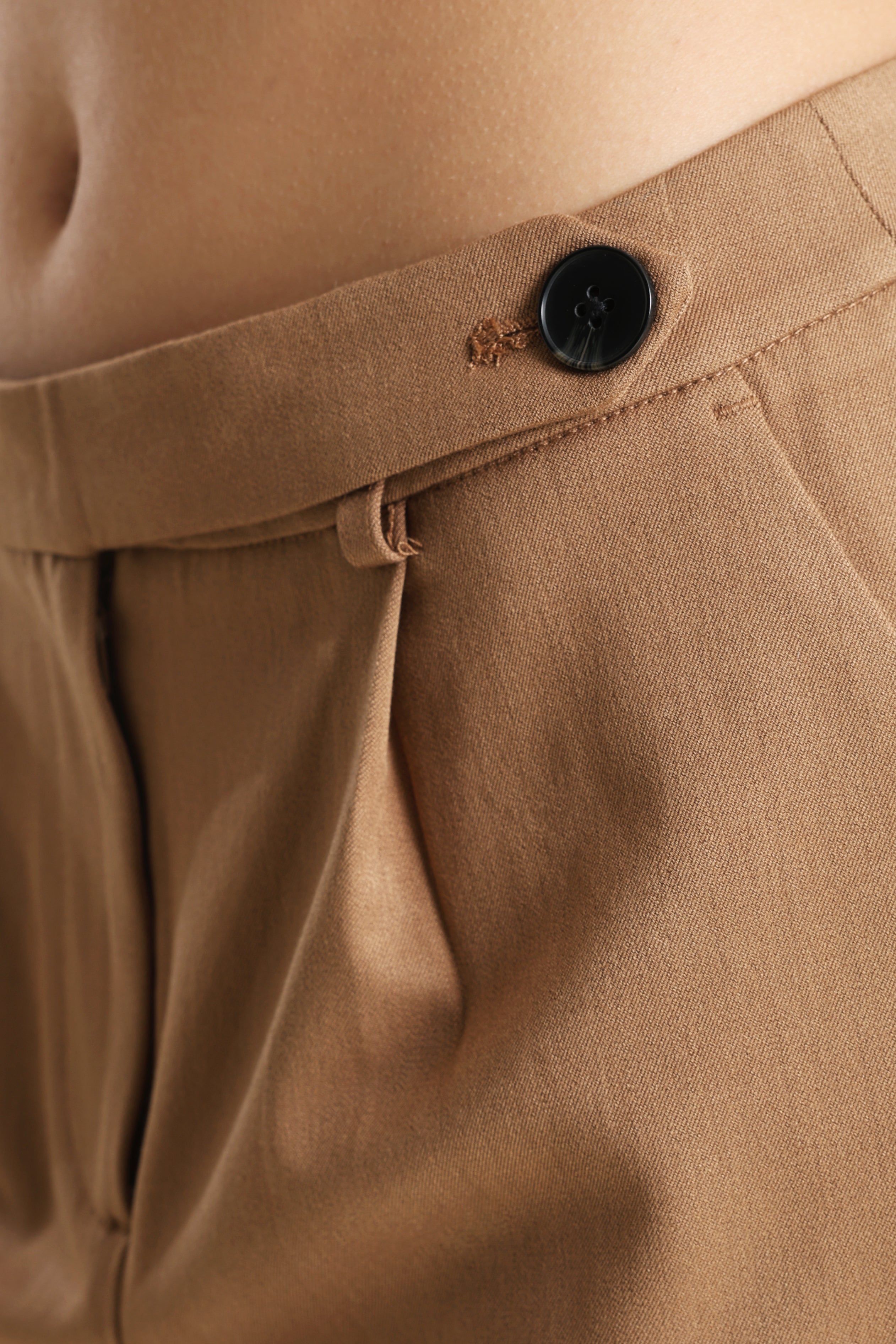 ONLSULAJMA Pantalon en tissu L32 - Cocoa Cream