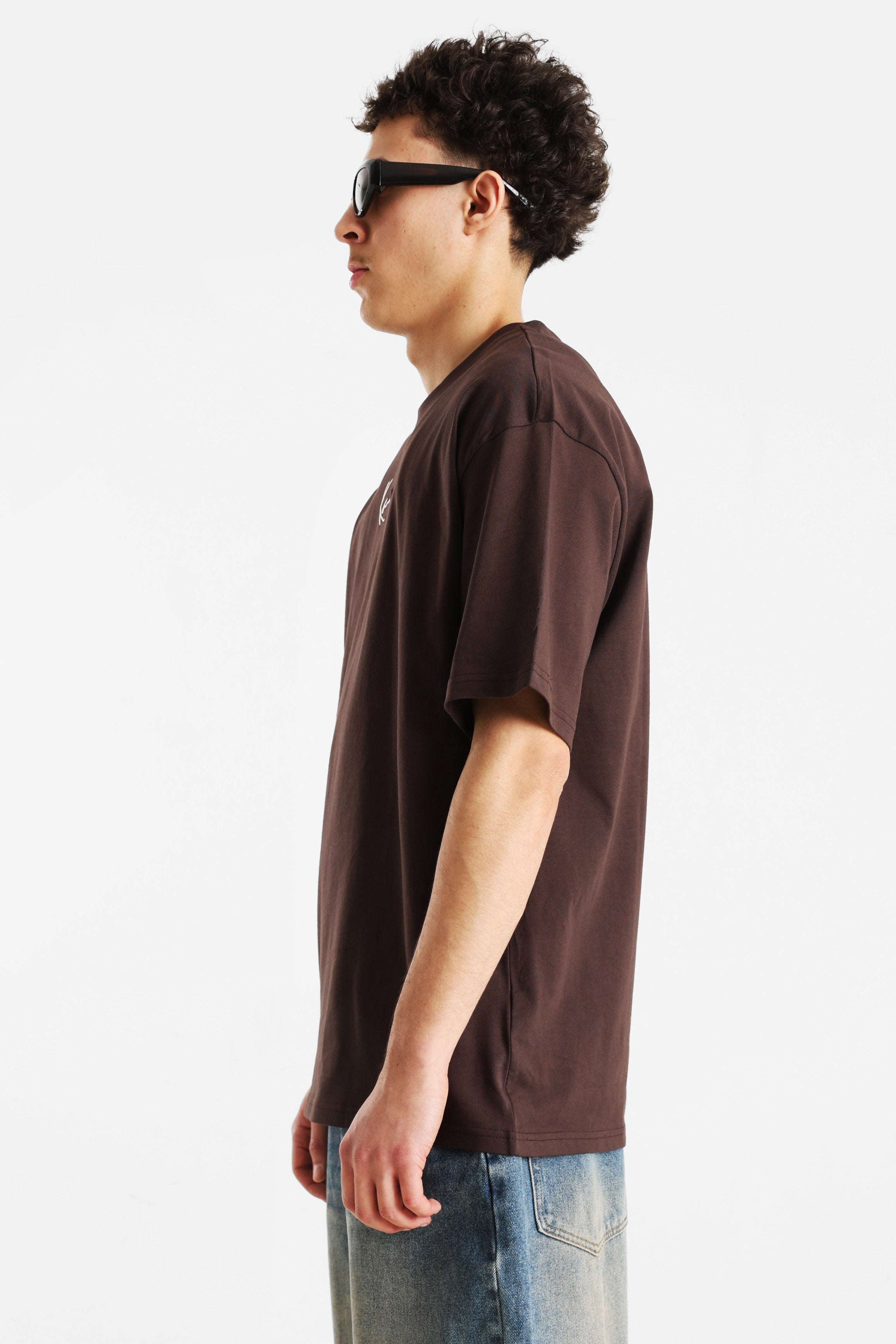 Oversize T-Shirt - Brown