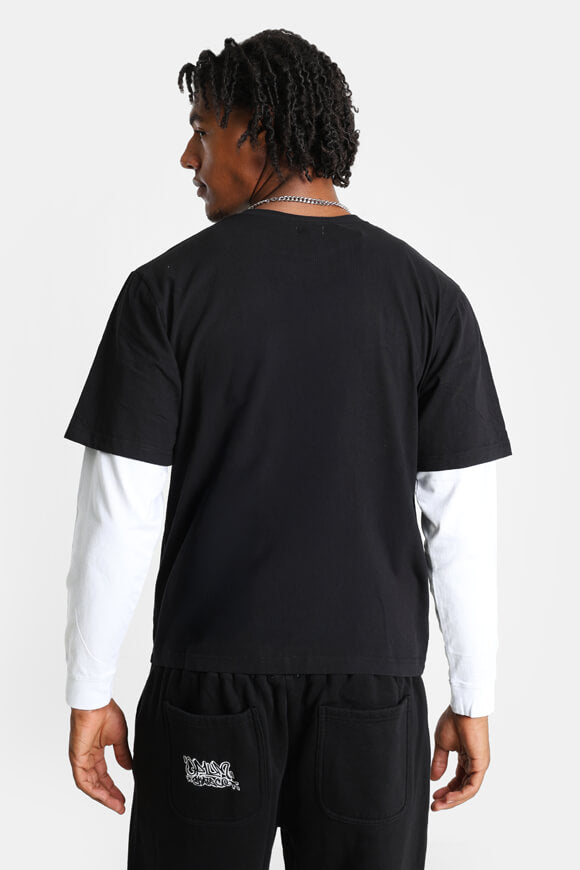 Langarmshirt - Black + White