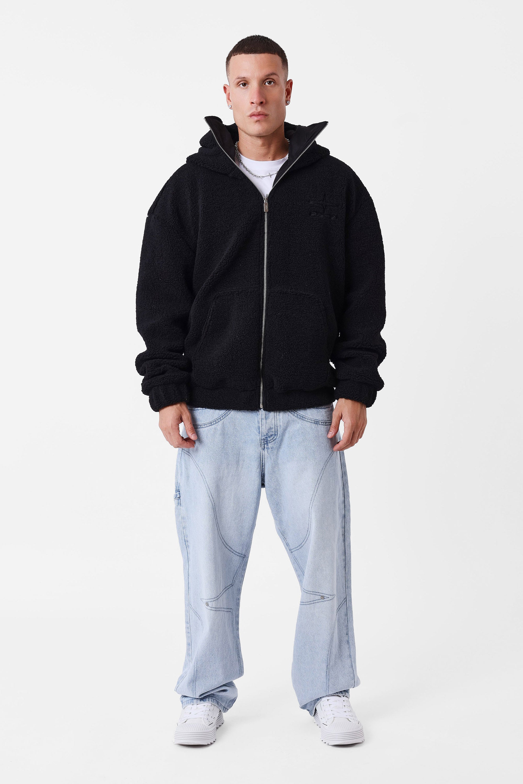 Sherpa Jacke - Black