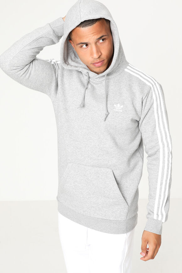Kapuzensweatshirt - Medium Grau meliert