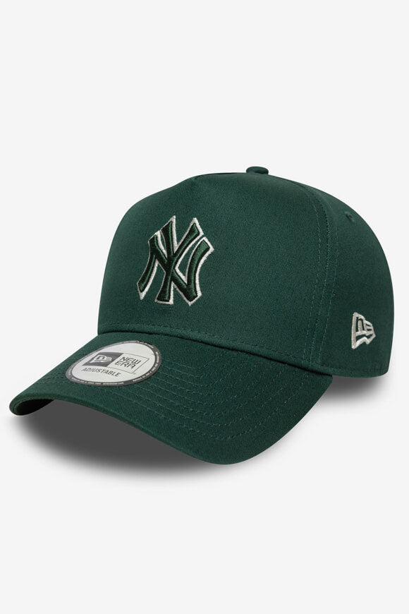 Snapback Cap - Dark Green + White
