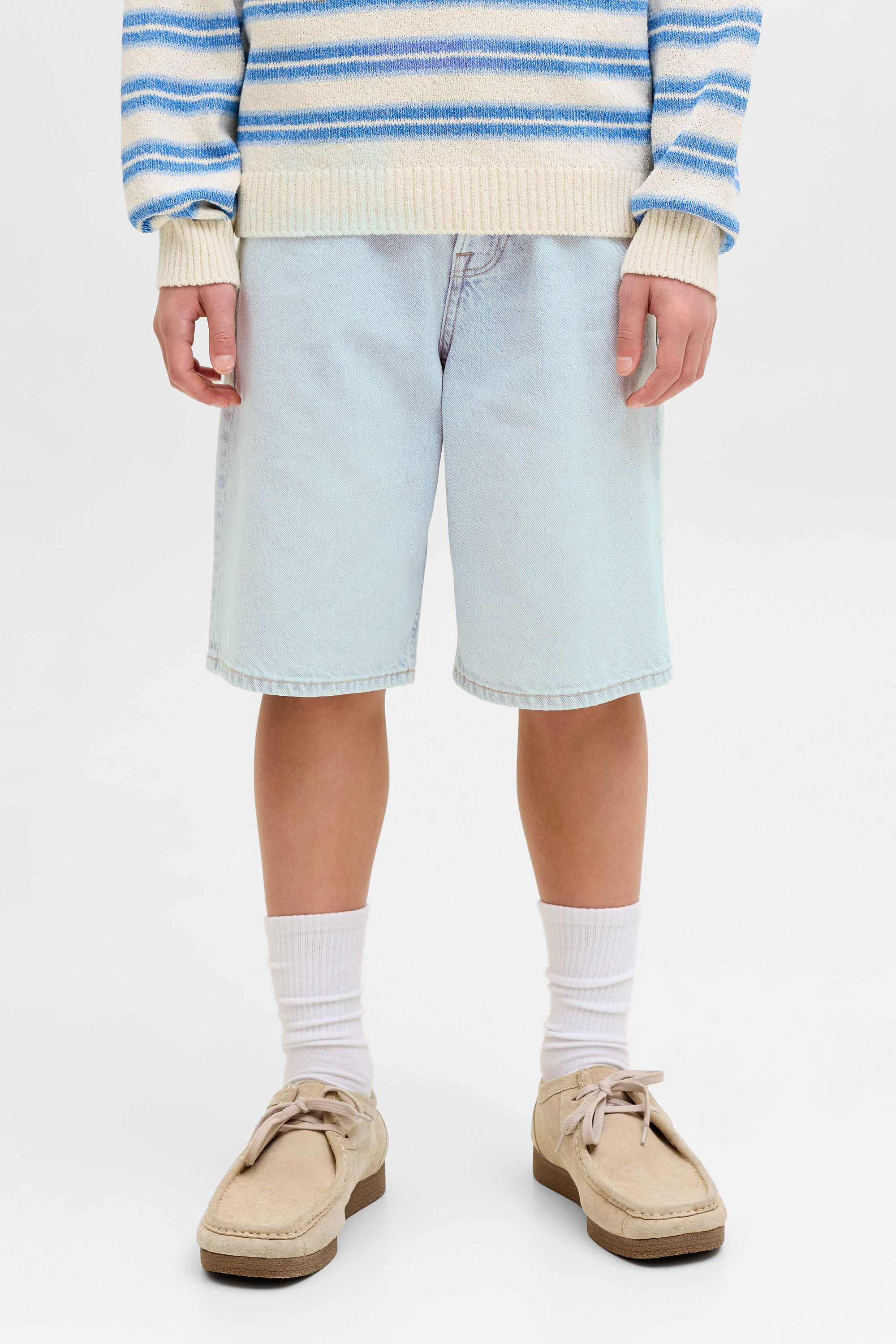 JJIALEX Jeansshorts - Blue Denim
