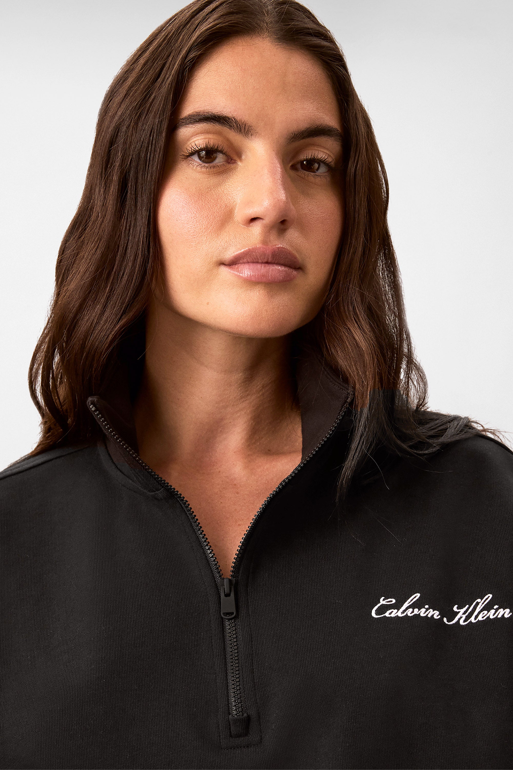 Crop Sweatshirt - Black