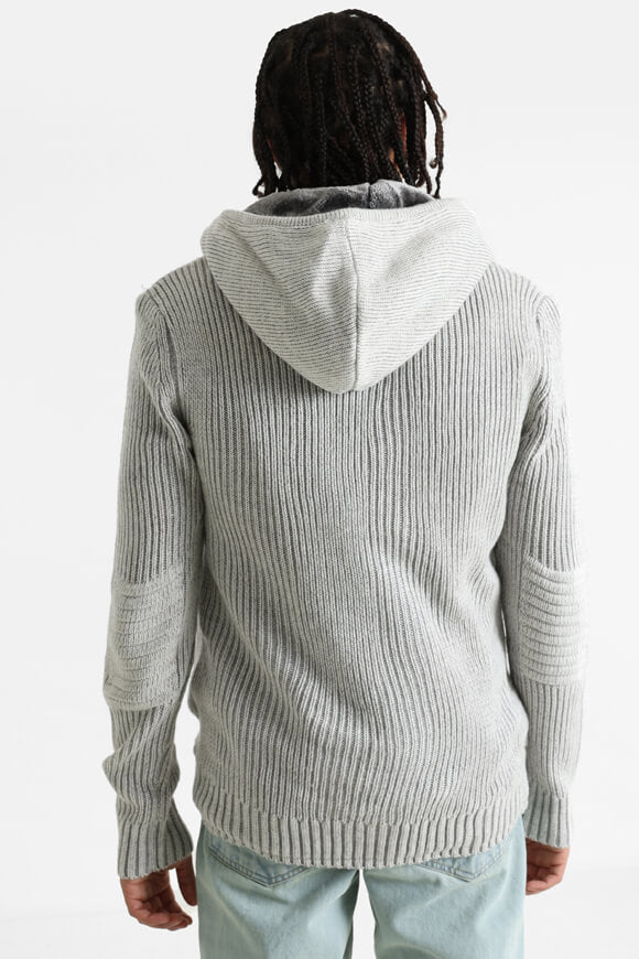 Veste en tricot doublée - Light Grey