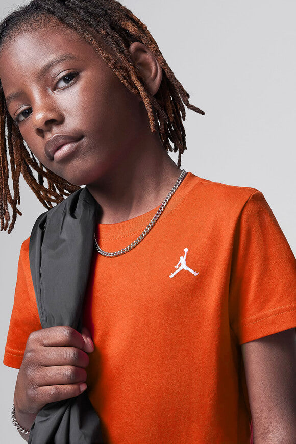 Jumpman Air Embroidered T-Shirt - Team Orange