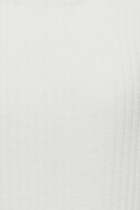 KOGNELLA geripptes Langarmshirt - Cloud Dancer