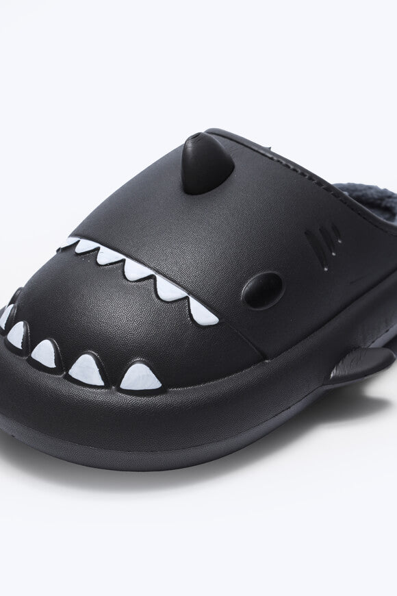 Pantoufles fourrées - Anthracite