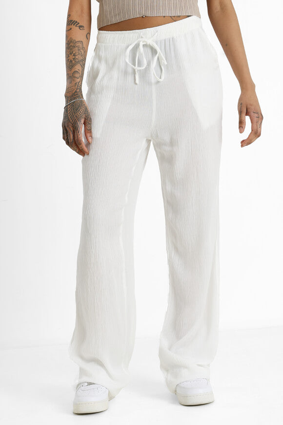 Wide Leg Hose - Ecru