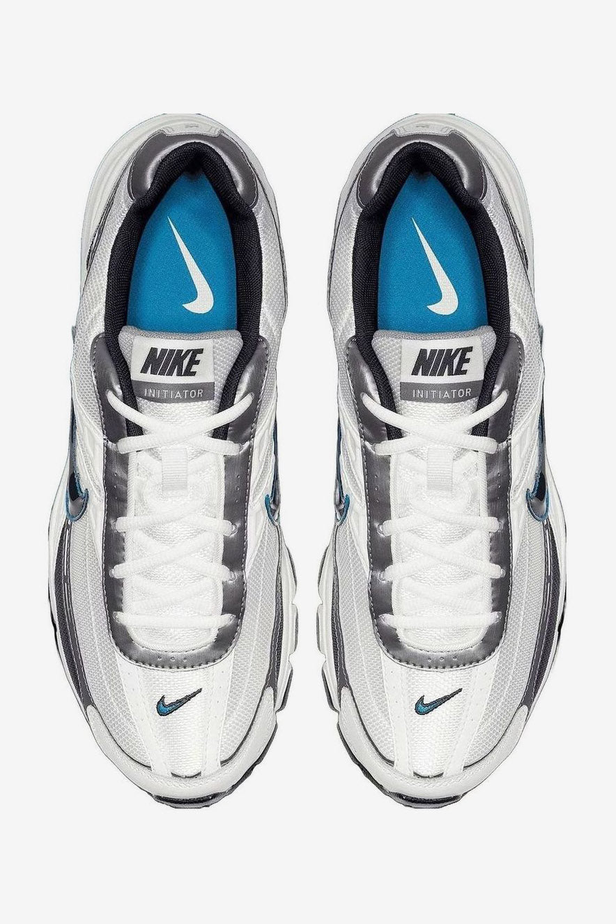 Initiator Sneaker - White + Obsidian + Metallic Cool Grey