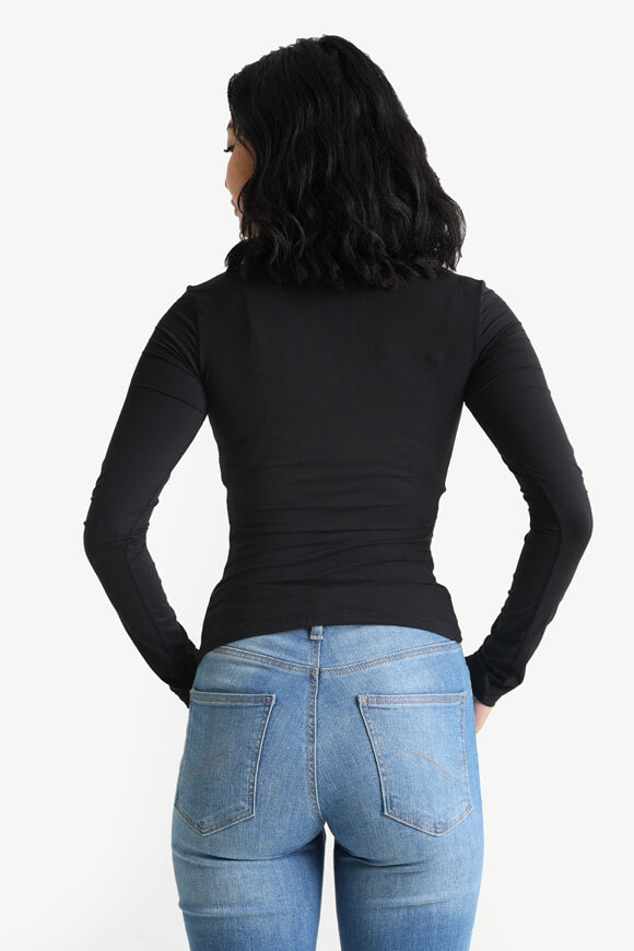 Camicia a maniche lunghe - Nero