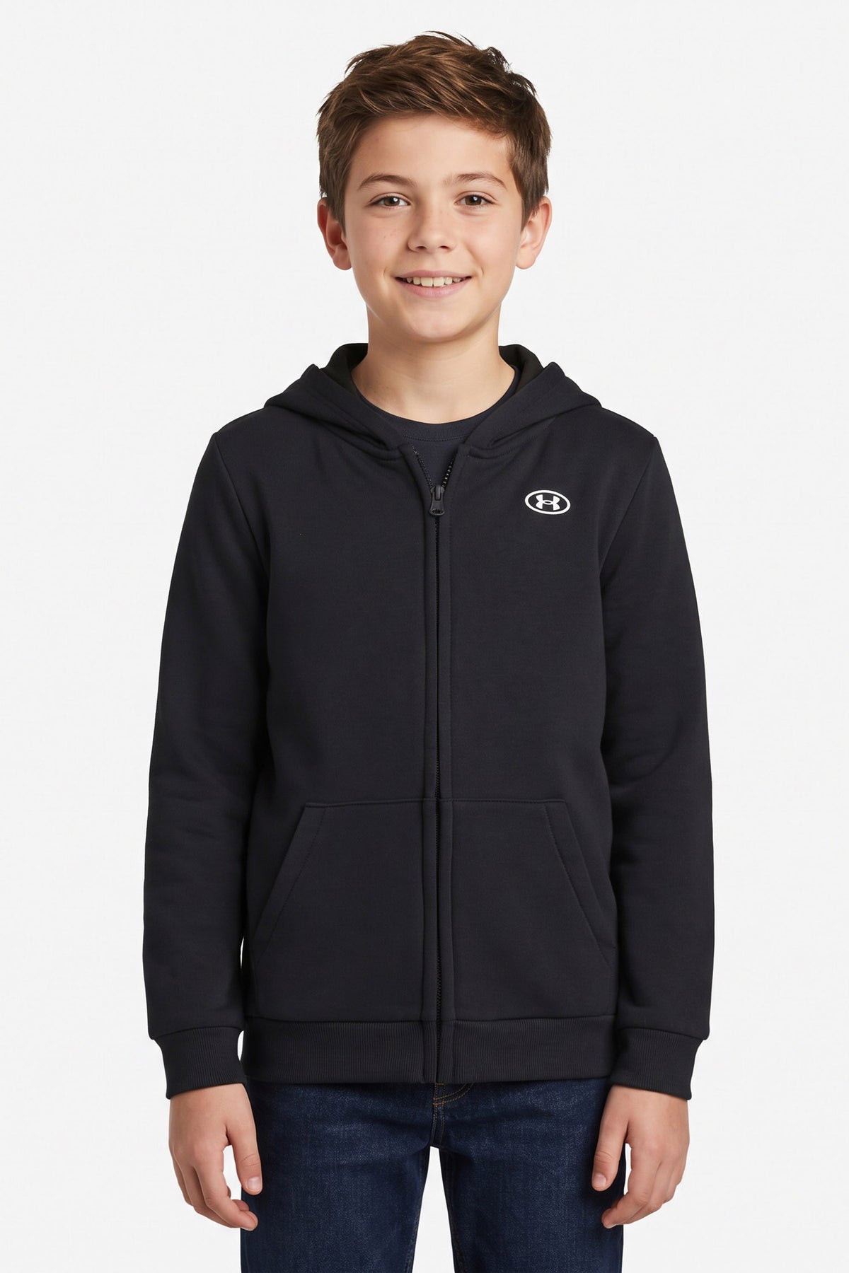 Rival Kapuzensweatjacke - Ultimate Black