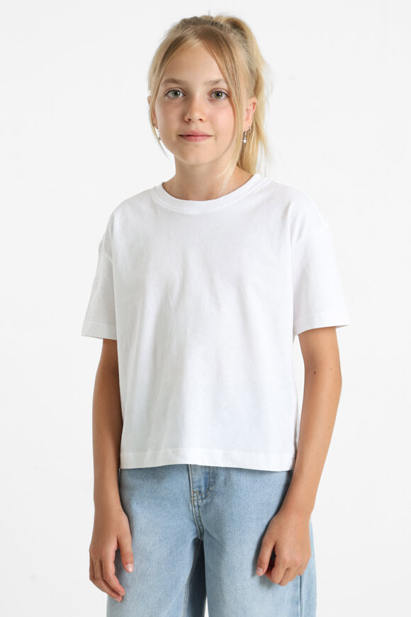 Maglietta oversize - Bianco