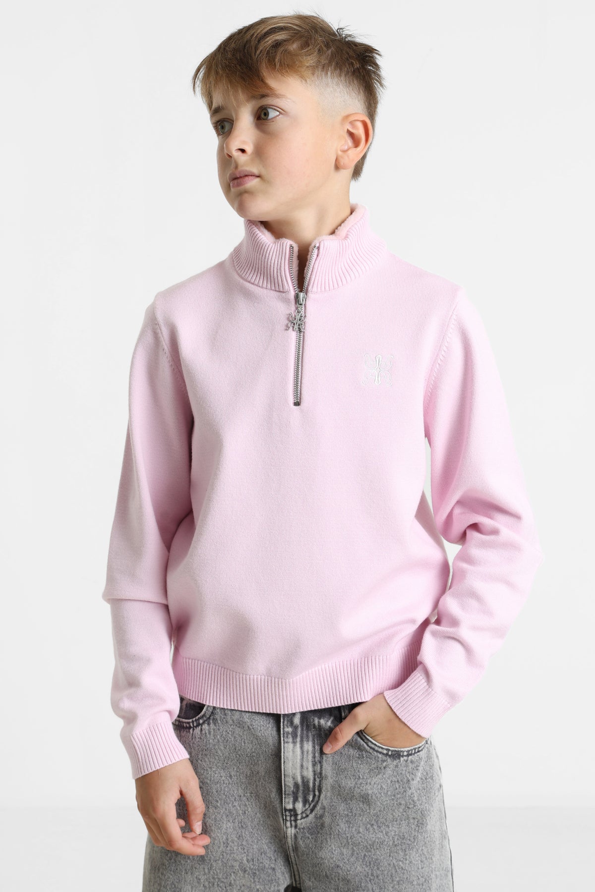 Pull en tricot - Rose