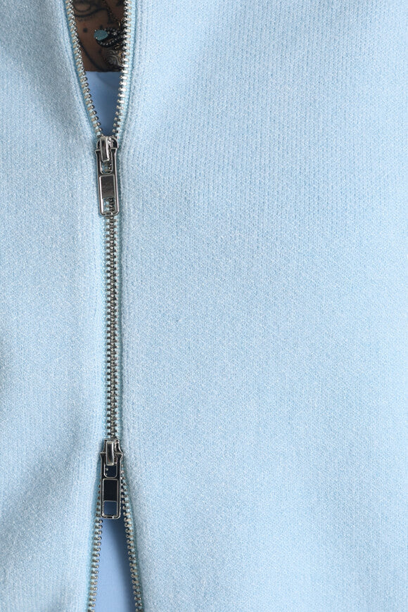 Strickjacke - Hellblau