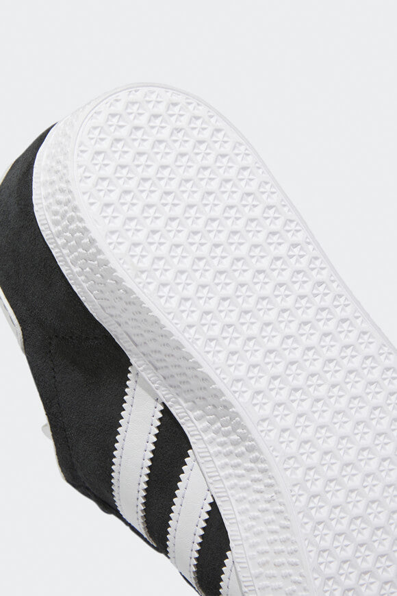 Gazelle Kids Sneaker - Core Black + Footwear White + Gold Metallic