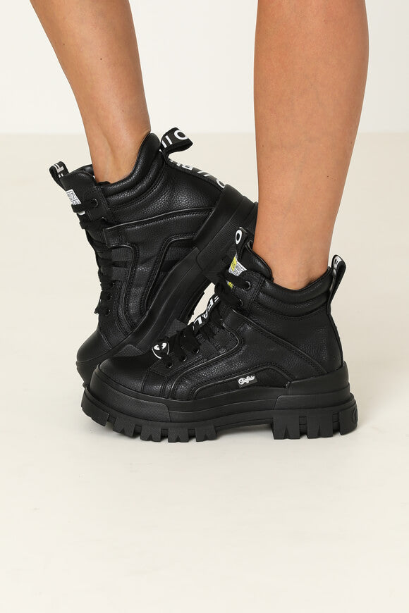 Stivaletto invernale con piattaforma Aspha NC - Nero