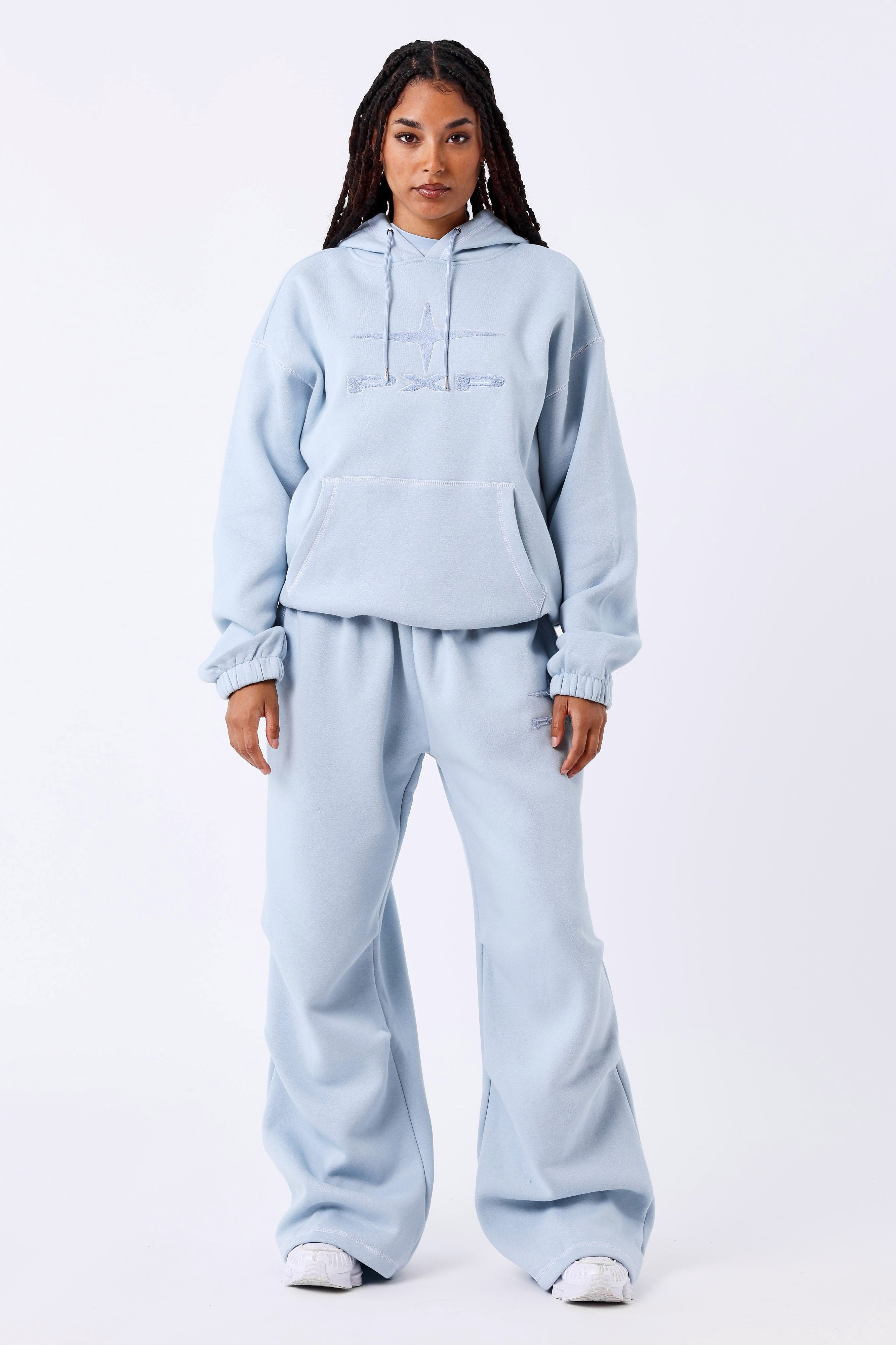 Sweatshirt à capuchon - Light Blue