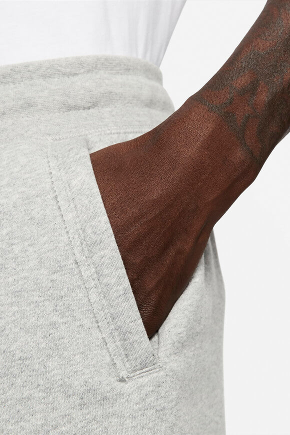 Club Alumni Sweatshorts - Grey Heather + White