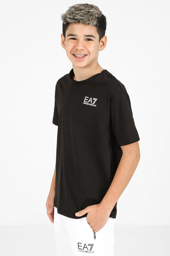 Train Core ID T-Shirt - Black + White