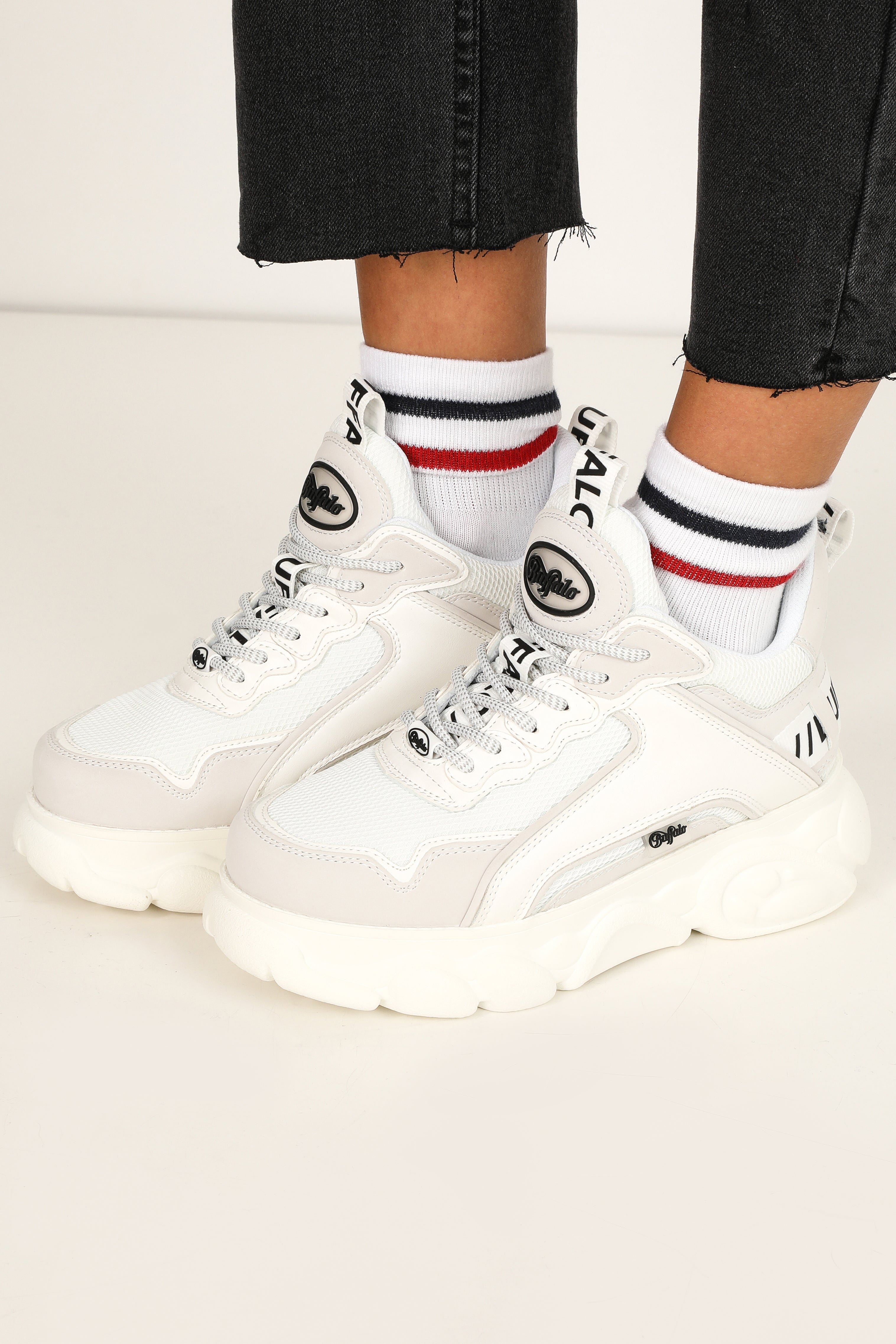 Vegan CLD Chai Plateau Sneaker - Weiss