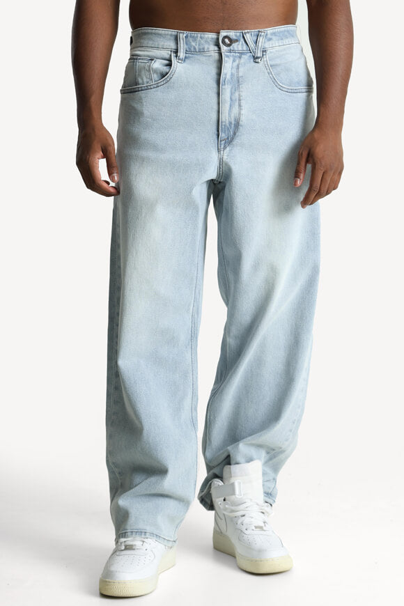 Jeans Billow Loose Fit - Indaco sporco del deserto