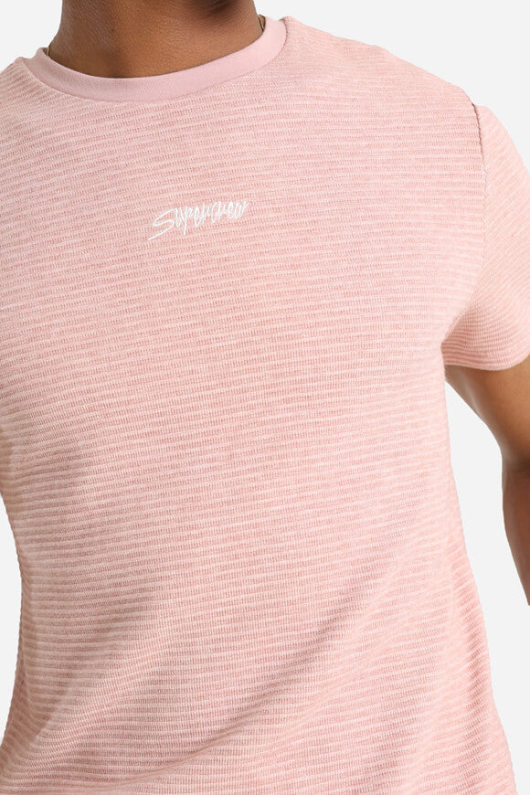 T-shirt structuré - vieux rose