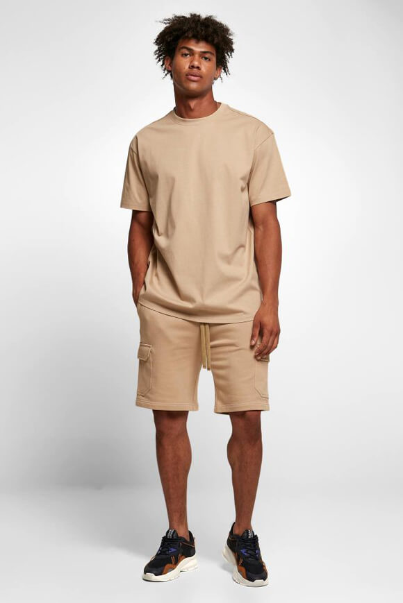 T-shirt oversize pesante - Union beige