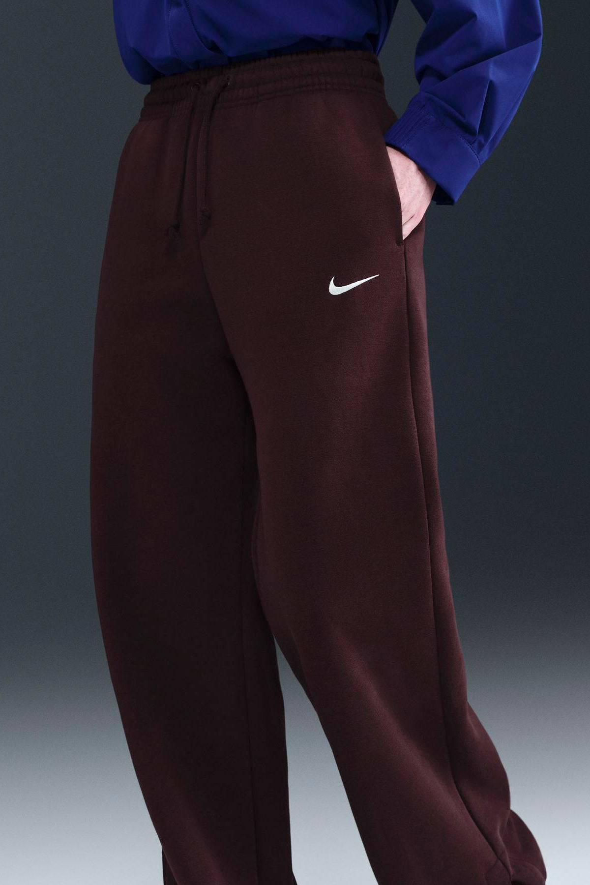 Sportswear Phoenix fleece sweatpants - Burgundy Crush