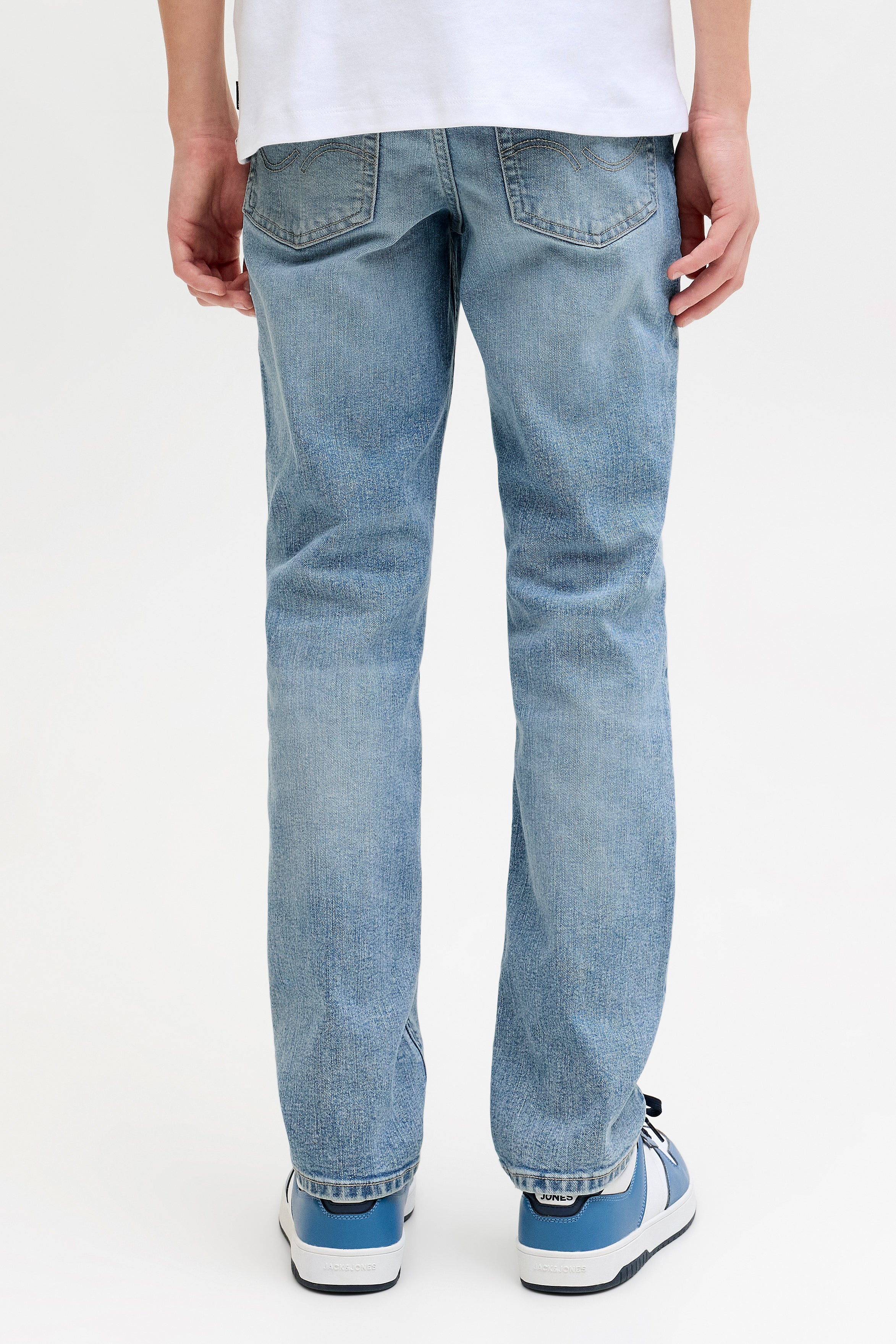 Jeans JJICLARK regular fit - Light Blue Denim