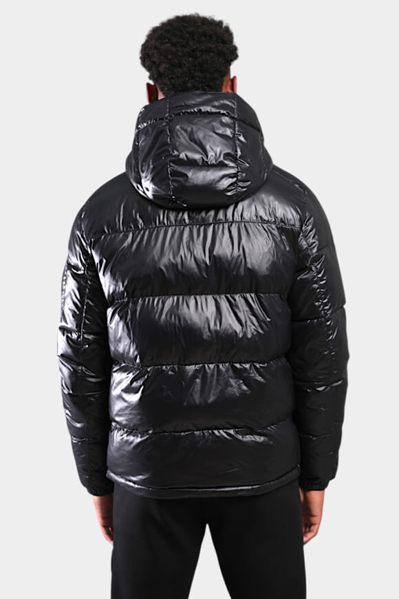 California beheizbare Pufferjacke - Black Shinny