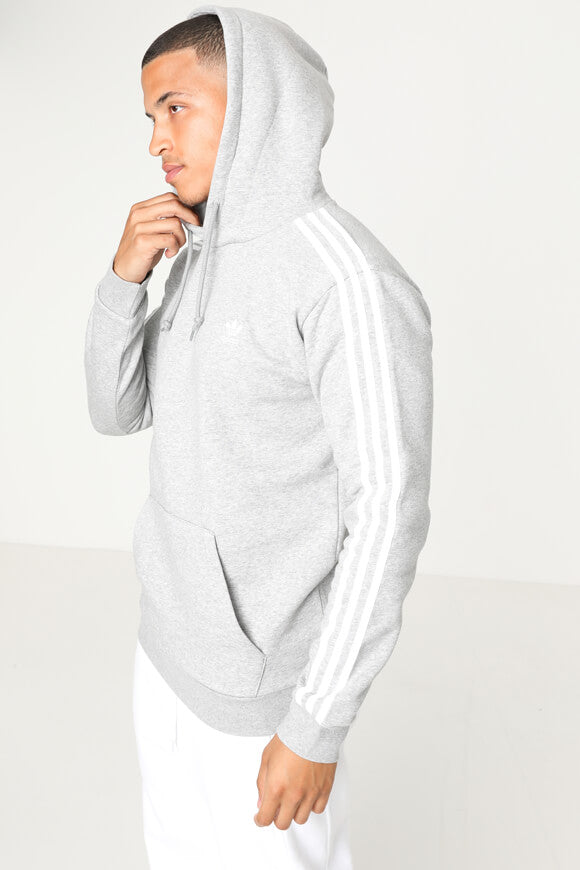 Kapuzensweatshirt - Medium Grau meliert