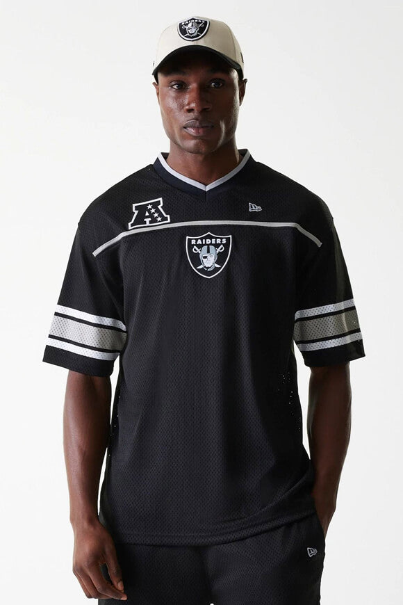 Mesh T-Shirt - Black + Grey