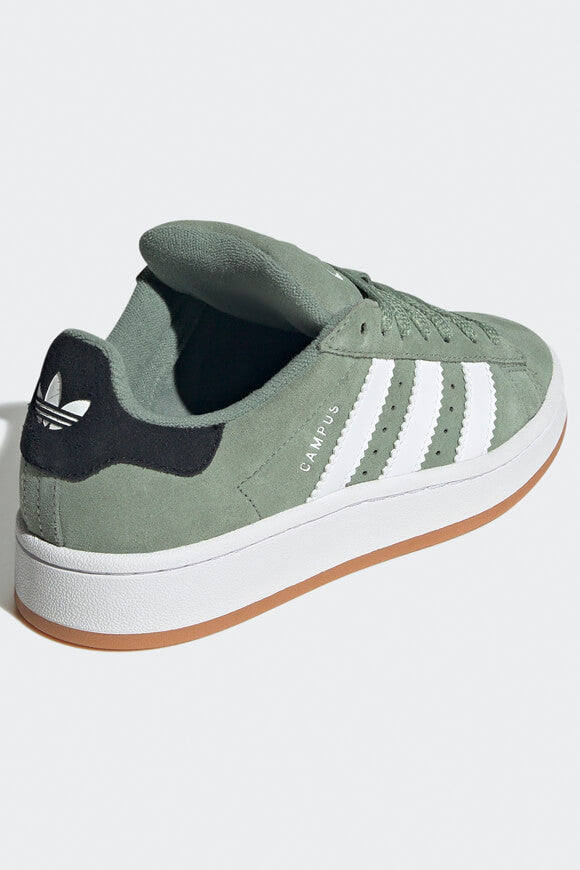Campus 00s Sneaker - Silver Green + Footwear White + Gum