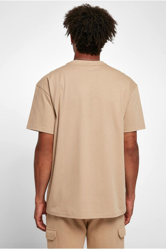 T-shirt oversize pesante - Union beige