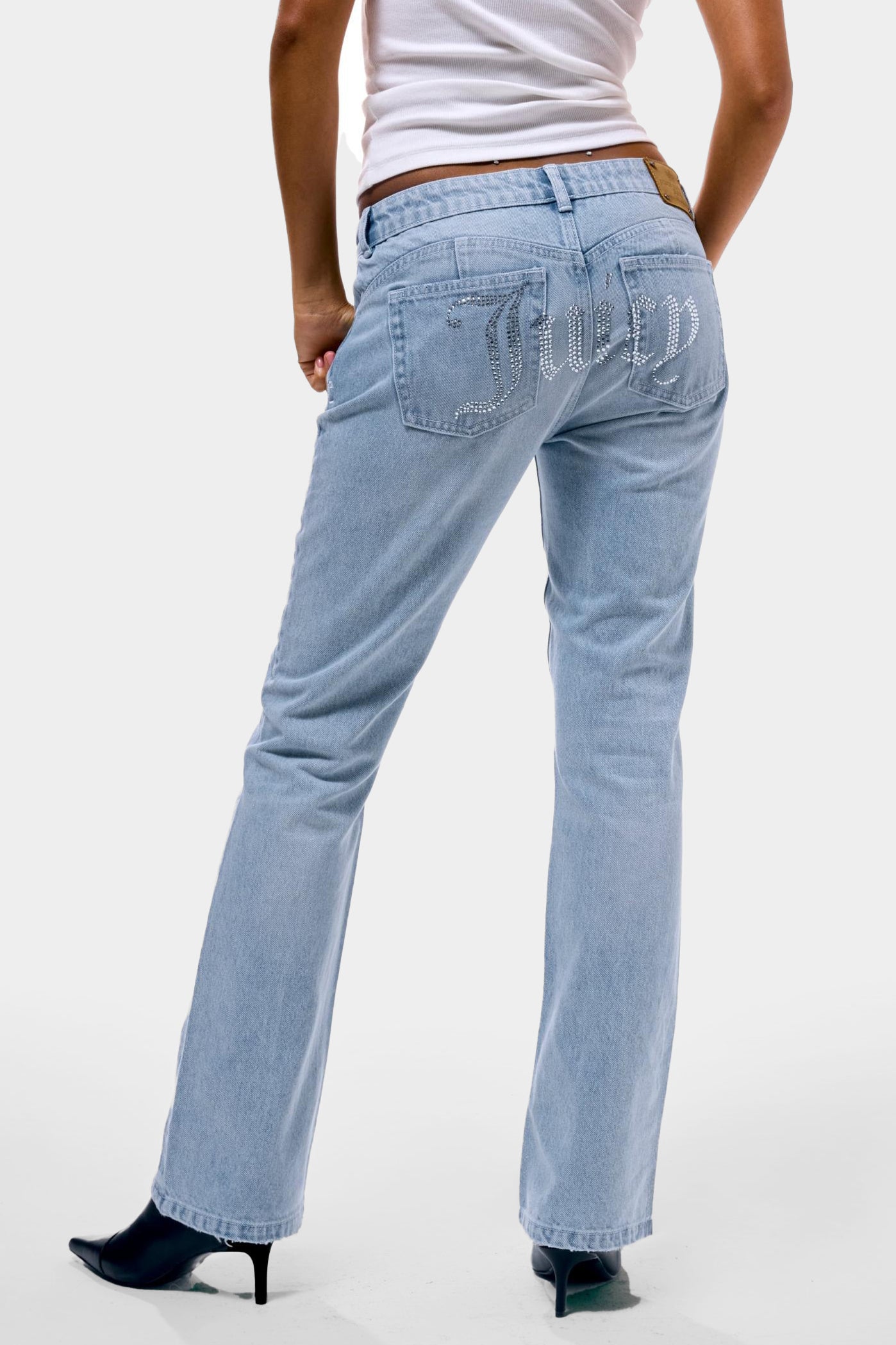 Jean bootcut - Light Wash Blue