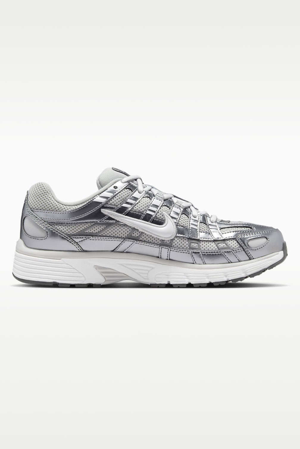 P-6000 Sneaker - Grey Fog + White + Metallic Cool Grey