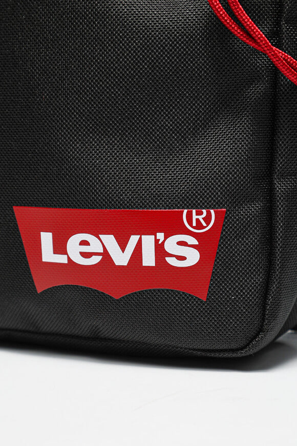 Umhängetasche - Black + Regular Red