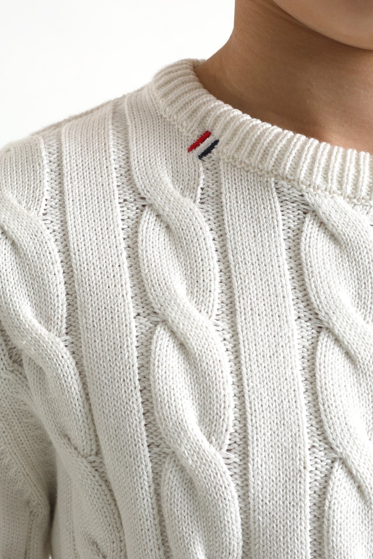 Milk Strickpullover - Offwhite