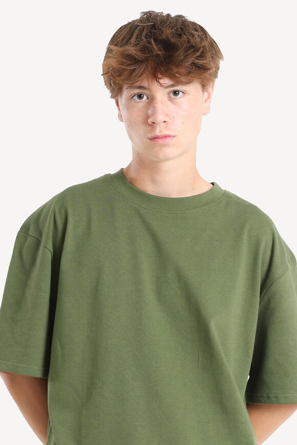 Maglietta oversize - Olive