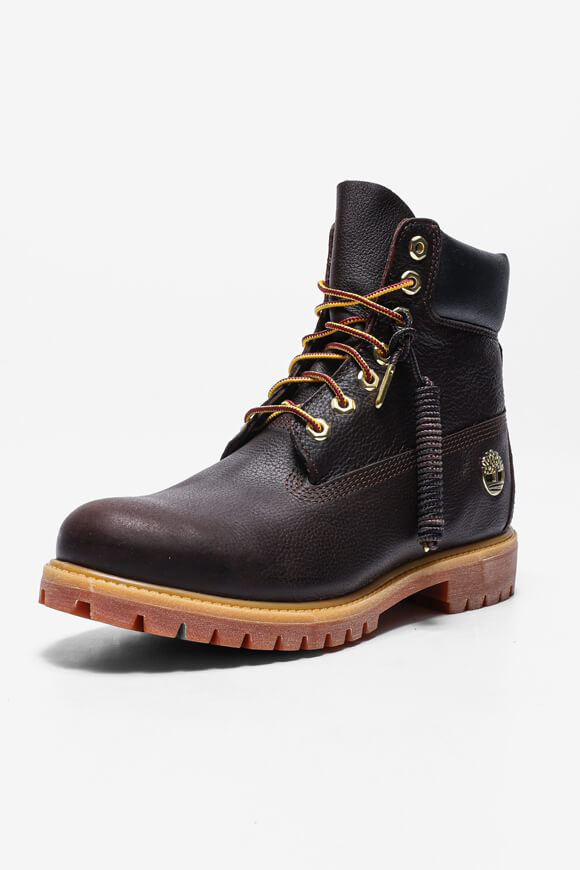 Stivaletto invernale premium da 6 pollici - Marrone scuro pieno fiore