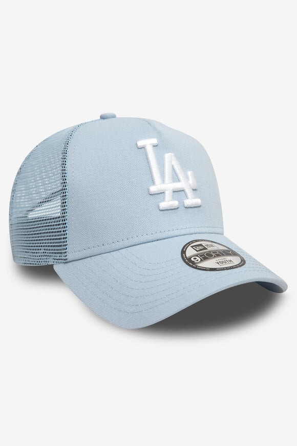 Casquette trucker / snapback - Pastel Blue + White