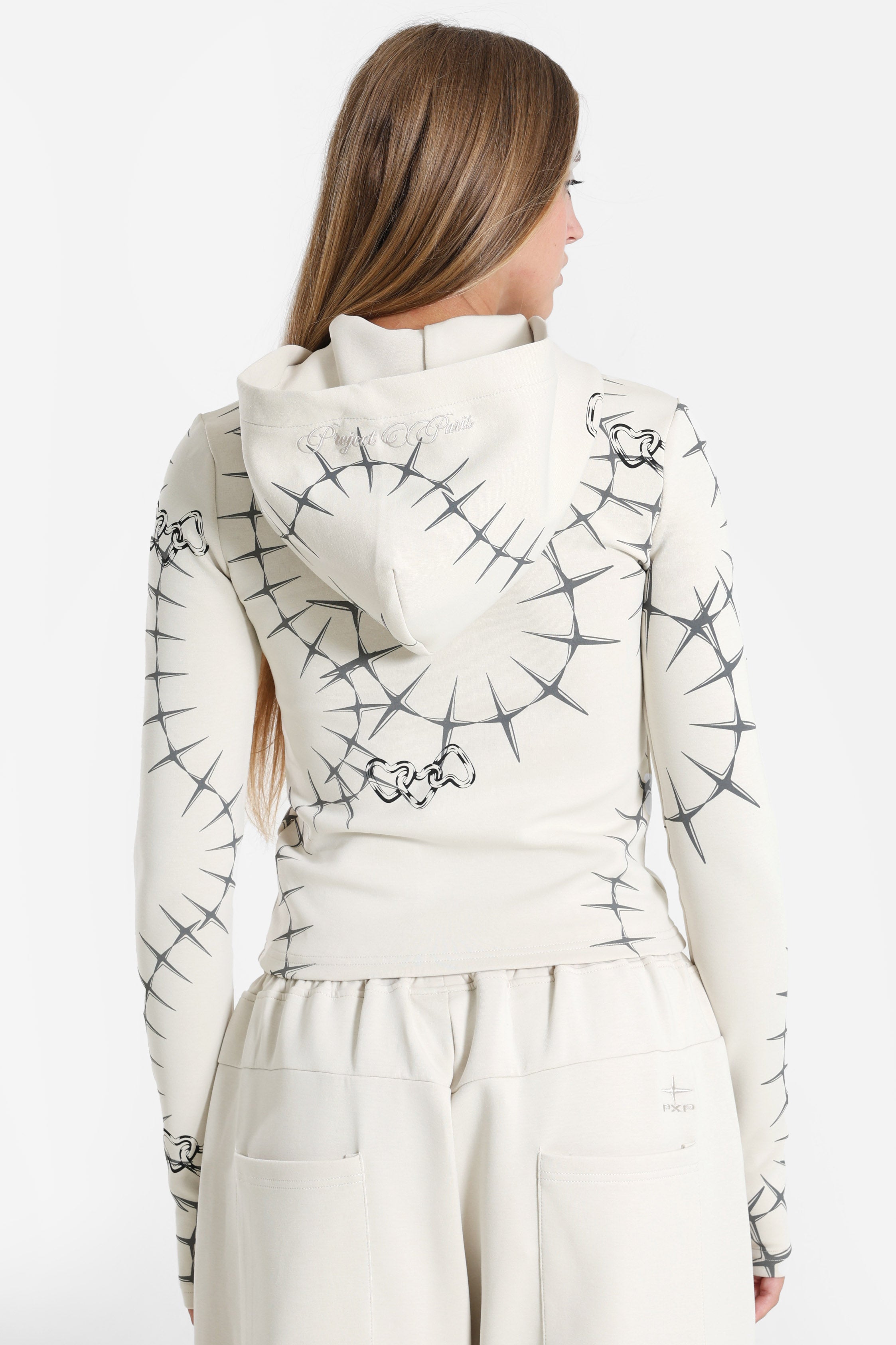 Trainingsjacke - Beige + Grey