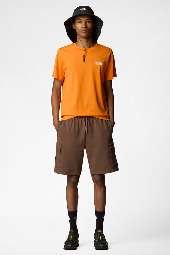 Simple Dome T-Shirt - Digital Orange