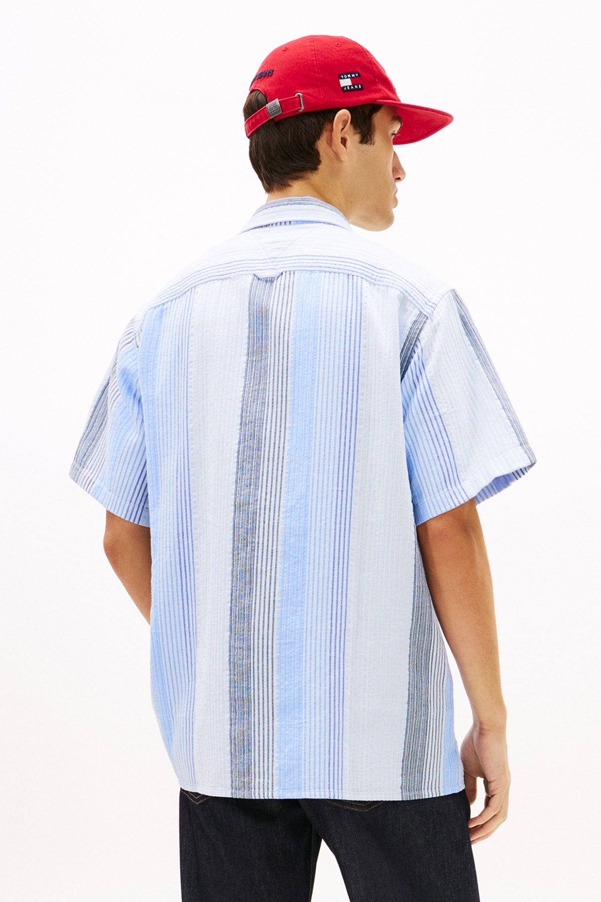 Strukturiertes Hemd - Sweet Blue