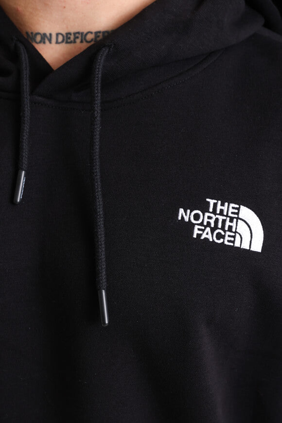 Kapuzensweatshirt - Schwarz